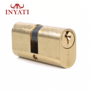 Cylinder Large Oval 65mm Brass Double Inyati Kb-v5d